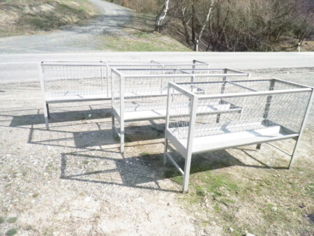 Ταϊστρες αιγοπροβάτων με πλέγμα